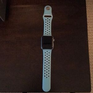 Light blue Apple Sport Band for Apple Watch